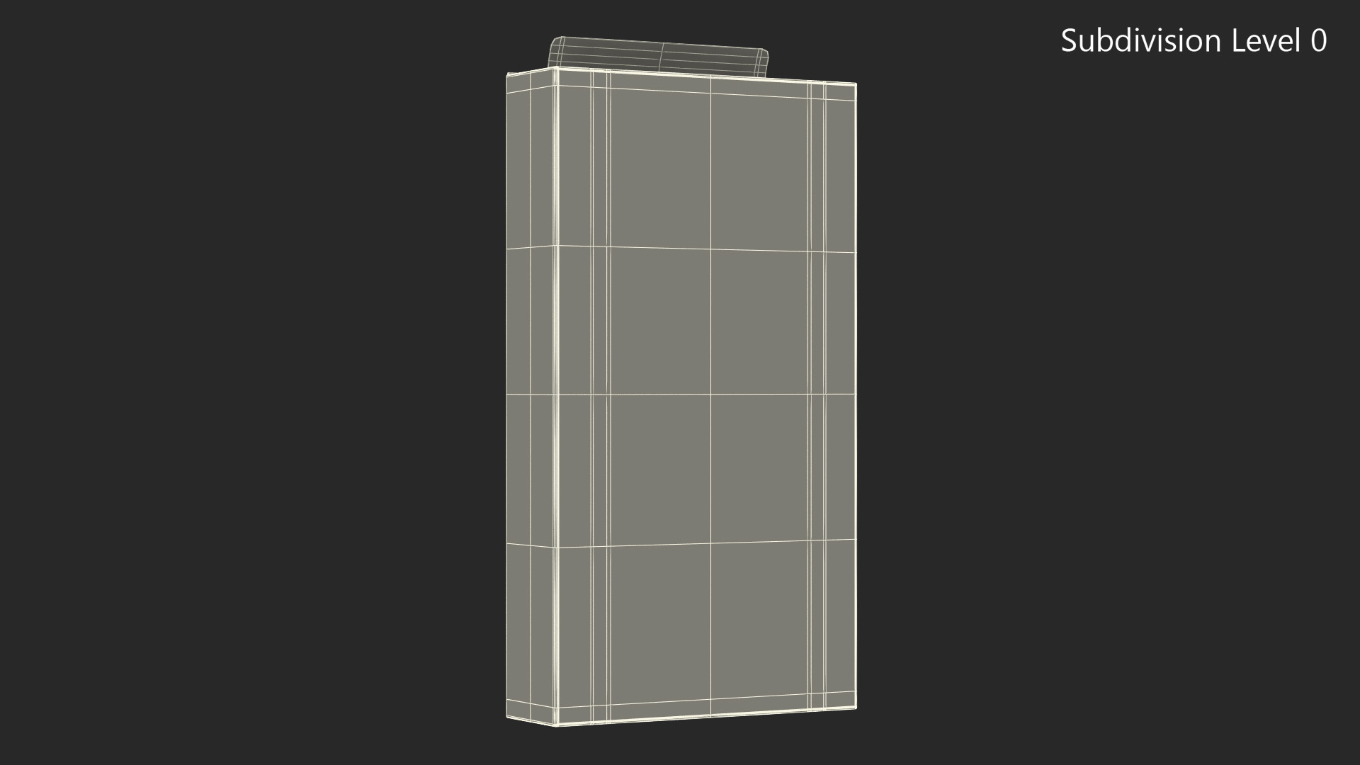 3D model iPhone 12 Pro Max Box Graphite