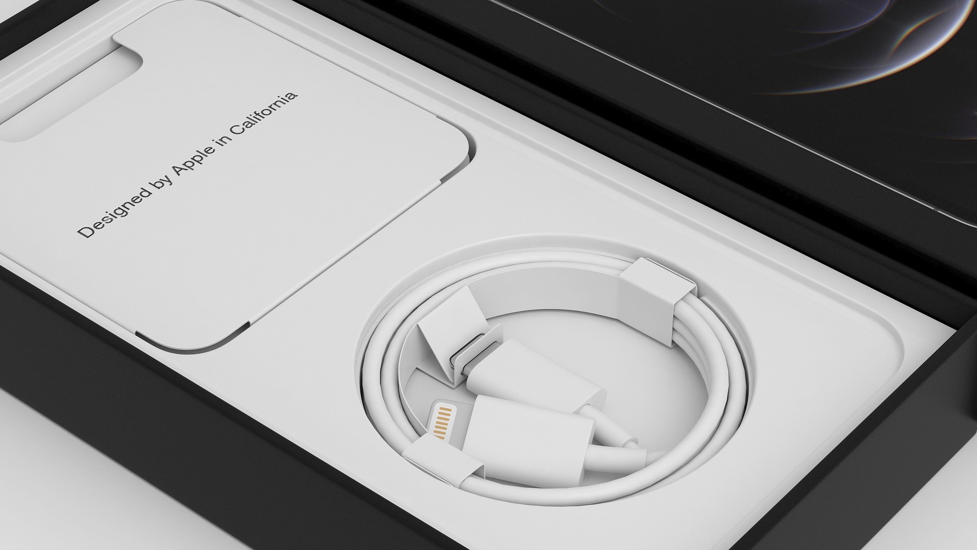 3D model iPhone 12 Pro Max Box Graphite