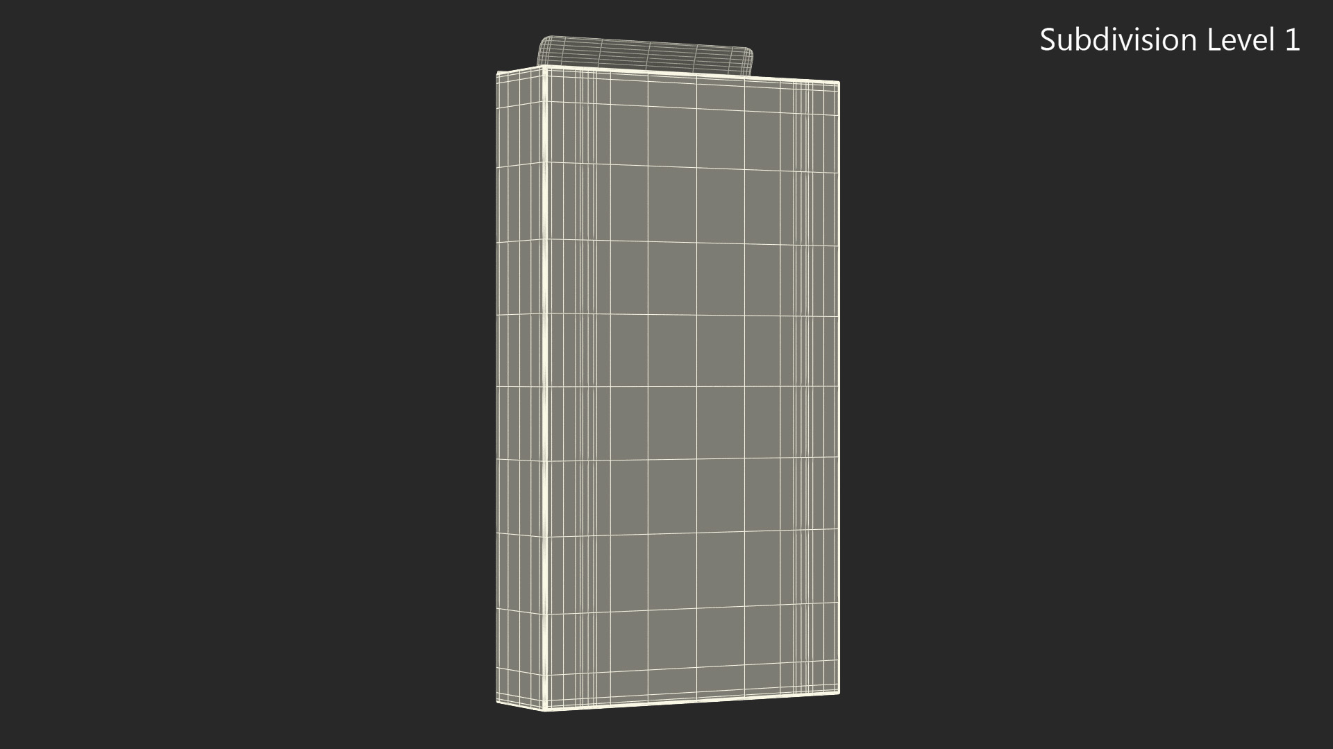 3D model iPhone 12 Pro Max Box Graphite