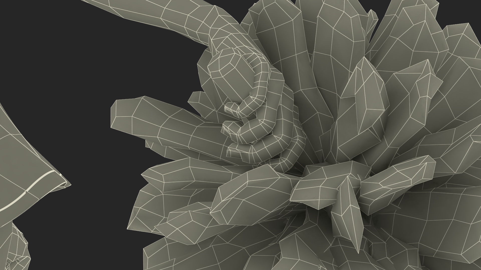 3D model European Woman Dancer with Pompoms Rigged for Cinema 4D