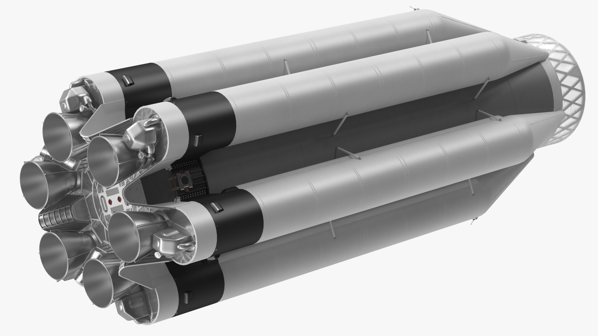 Heavy Lift Launch Rocket Stage-1 3D