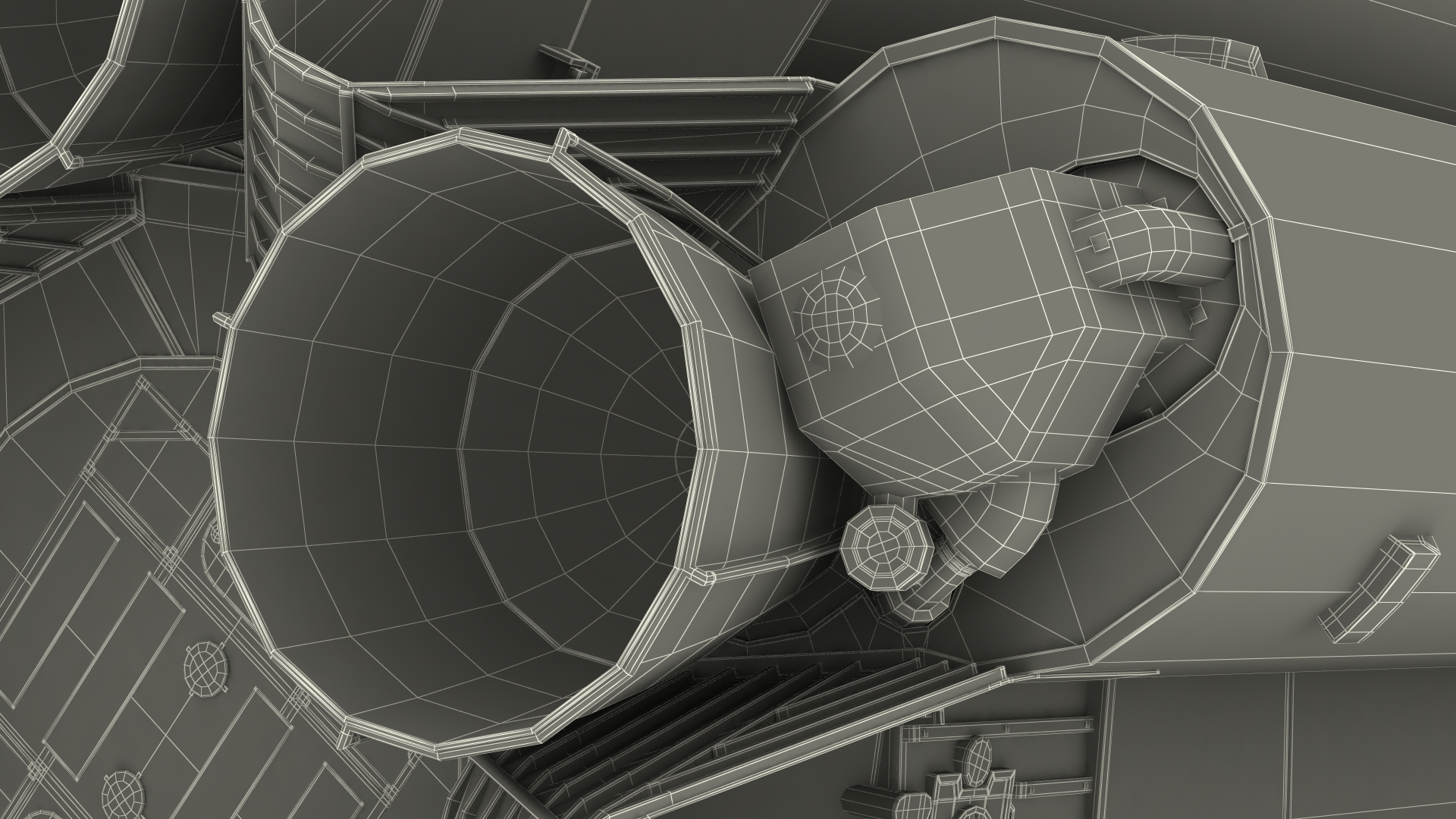 Heavy Lift Launch Rocket Stage-1 3D