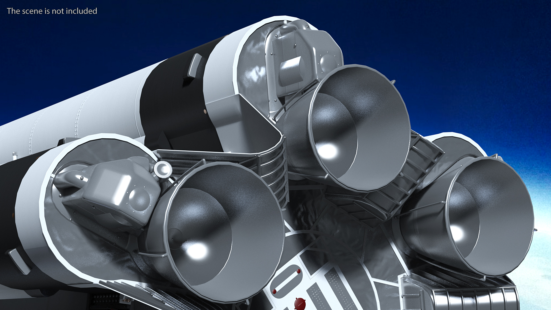 Heavy Lift Launch Rocket Stage-1 3D