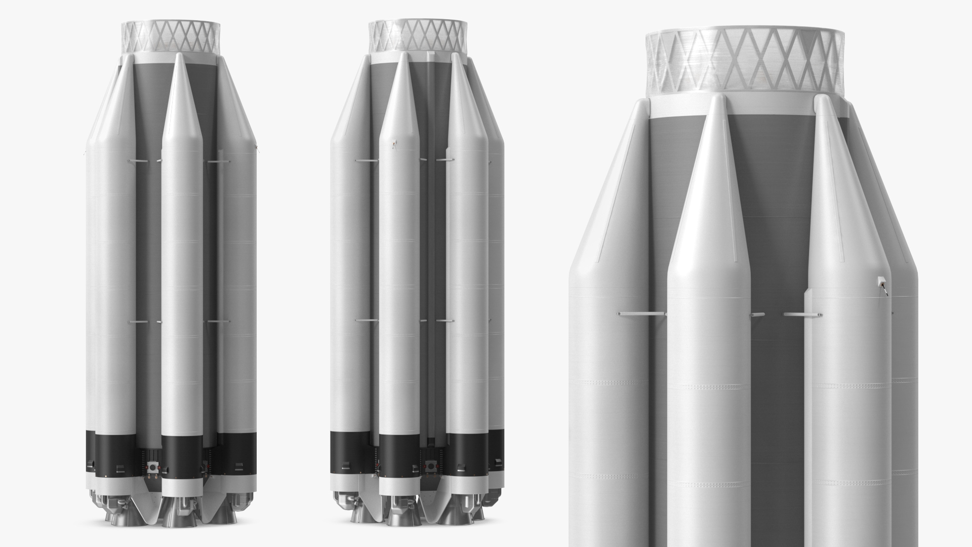 Heavy Lift Launch Rocket Stage-1 3D