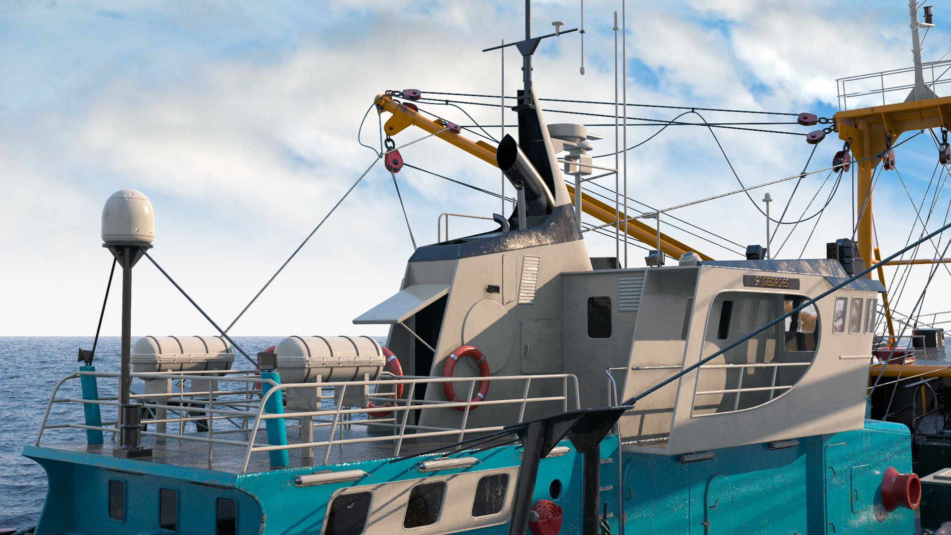 Troller Boat 3D