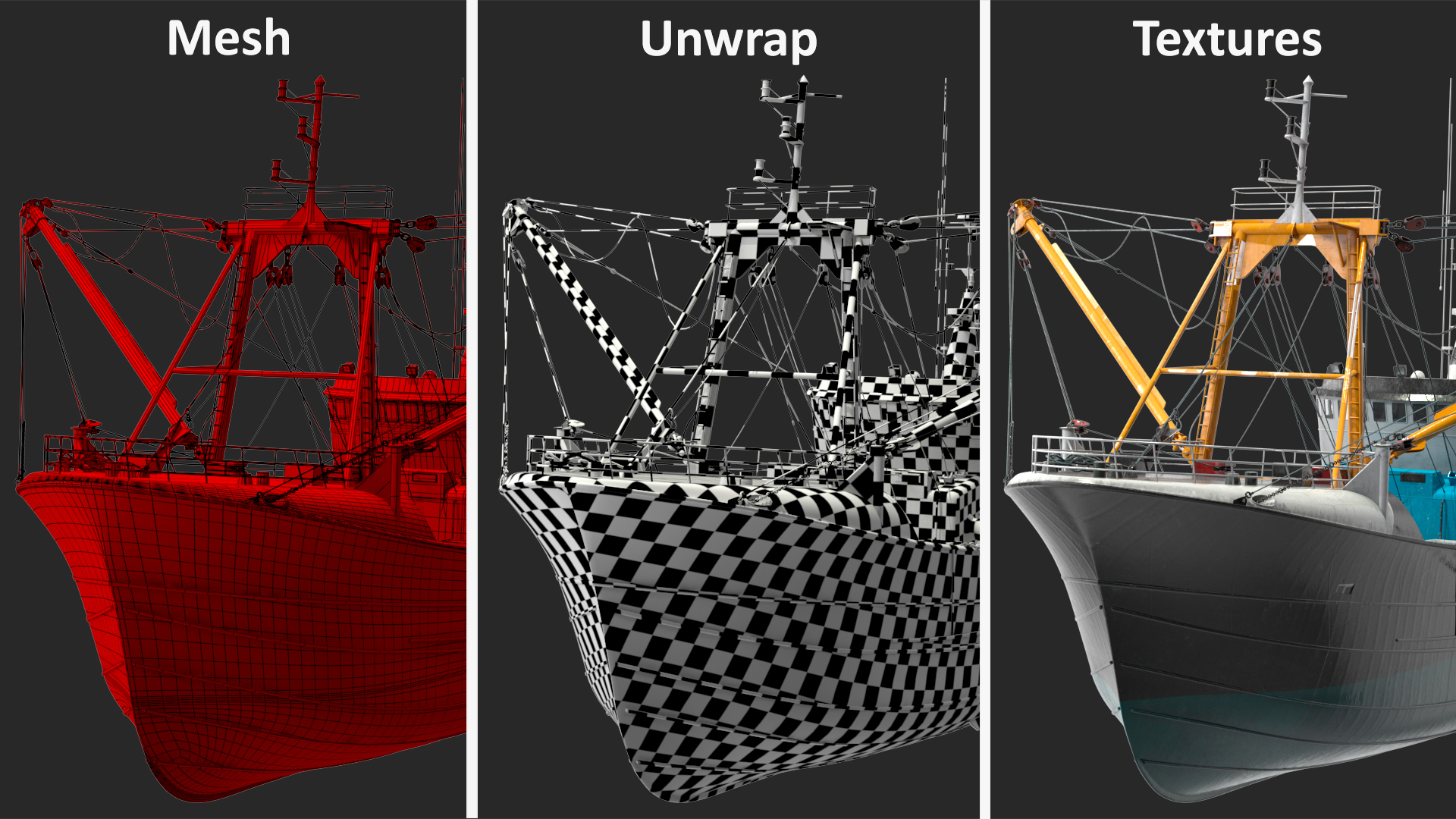 Troller Boat 3D