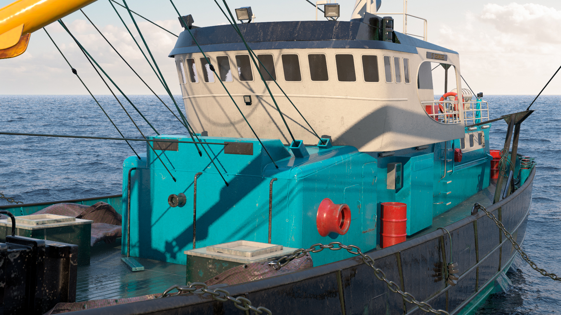 Troller Boat 3D