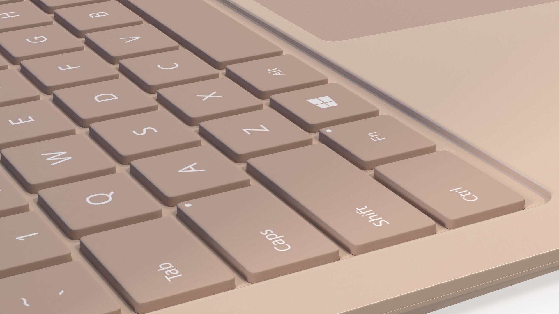 Microsoft Surface Laptop 4 13 Inch Sandstone 3D model