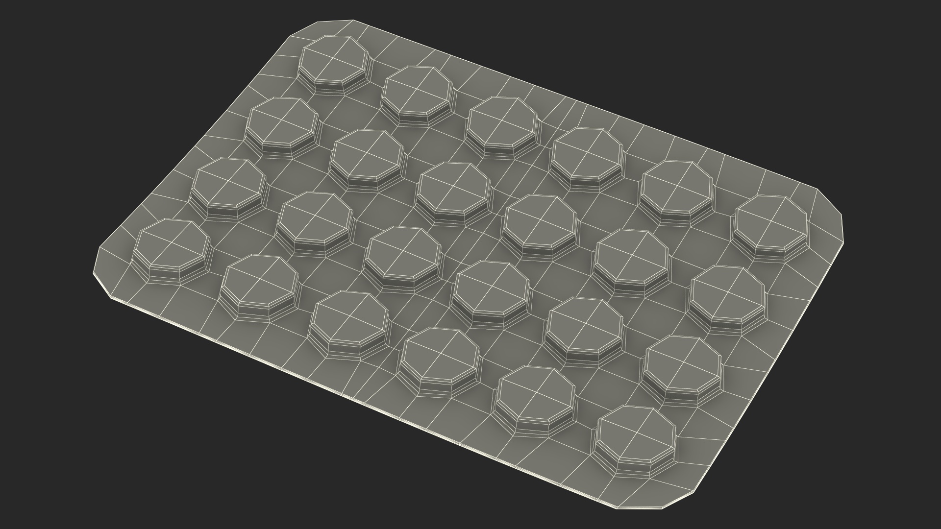 White Medicine Tablet In Blister Pack 3D