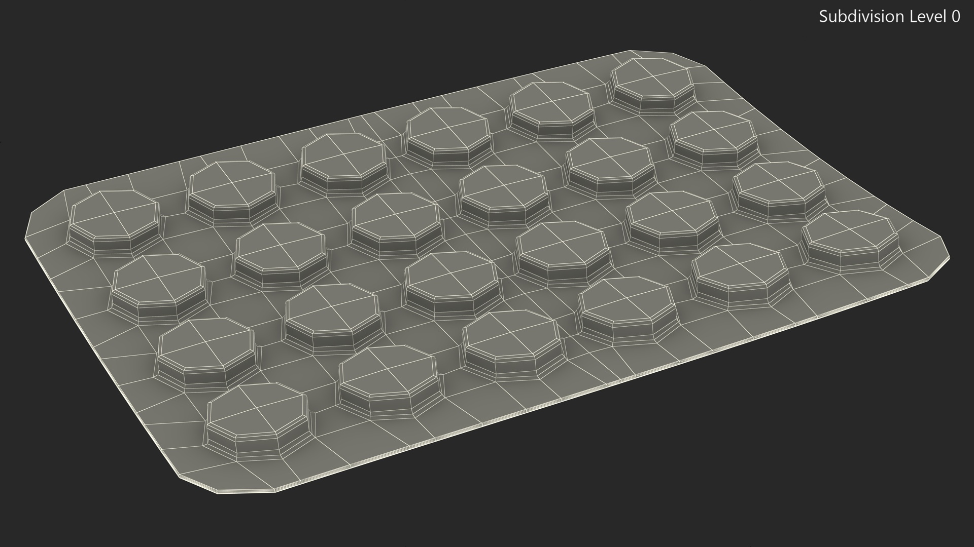 White Medicine Tablet In Blister Pack 3D