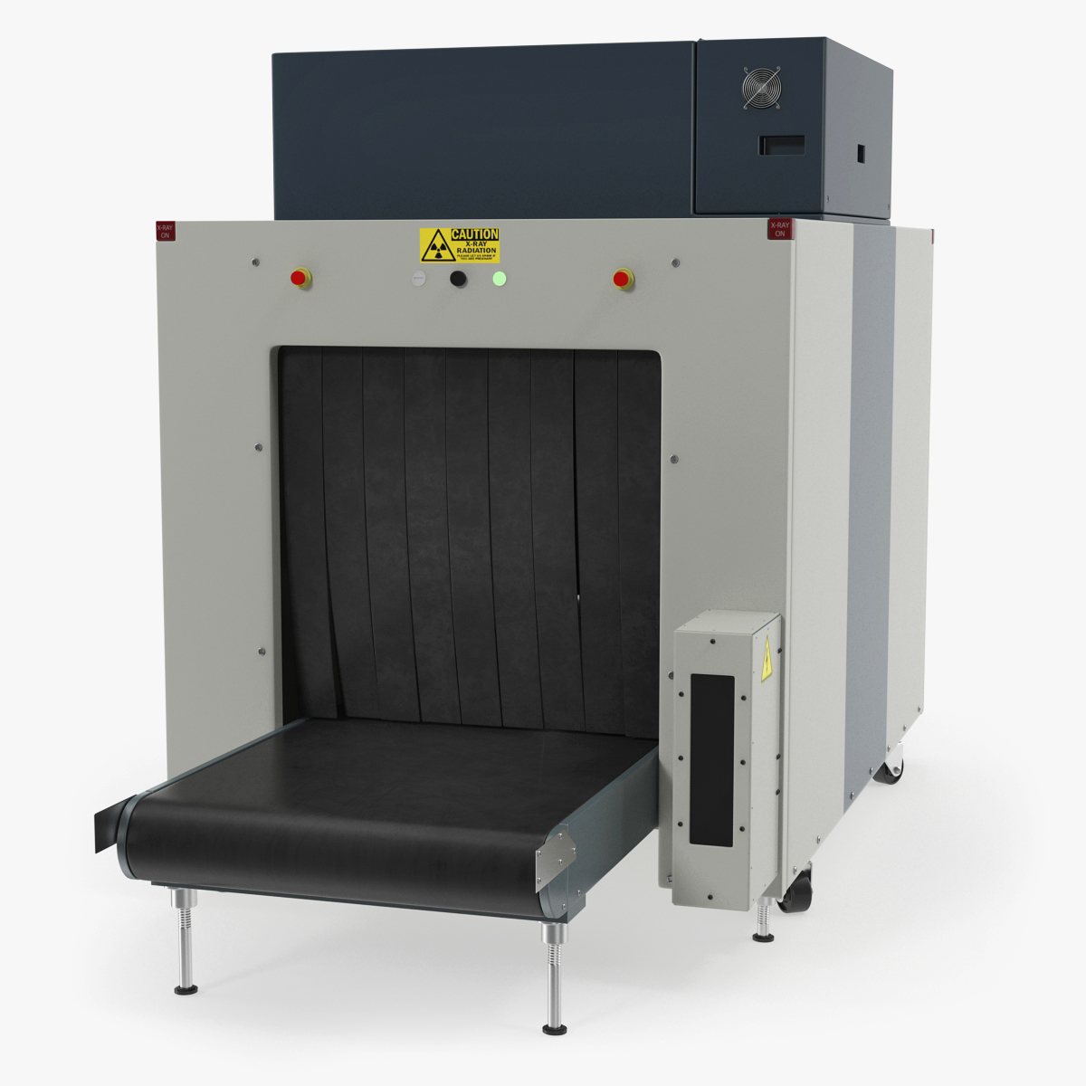 Xray Luggage Scanner Machine 3D Model