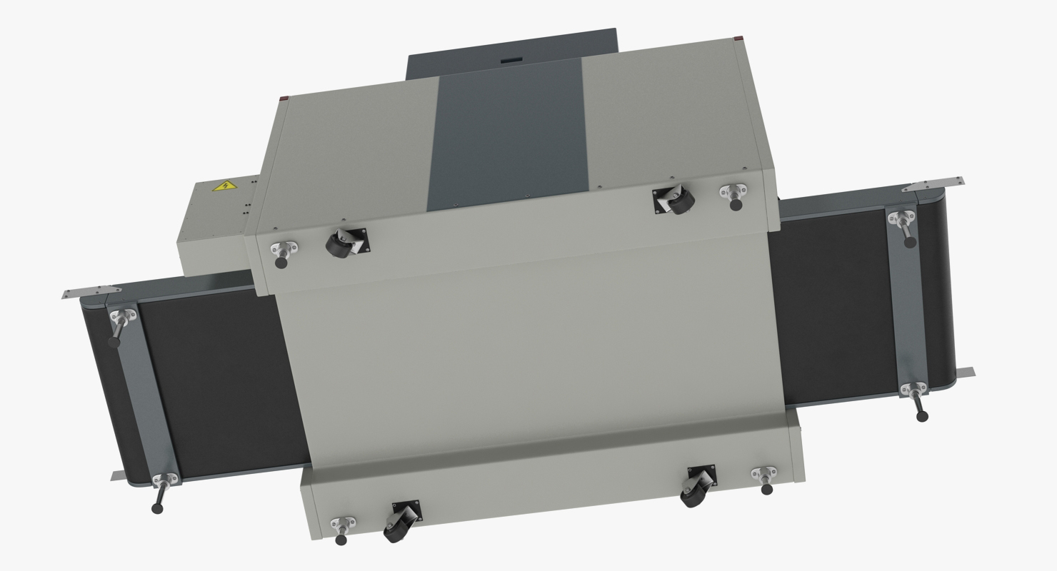 3D Xray Luggage Scanner Machine model