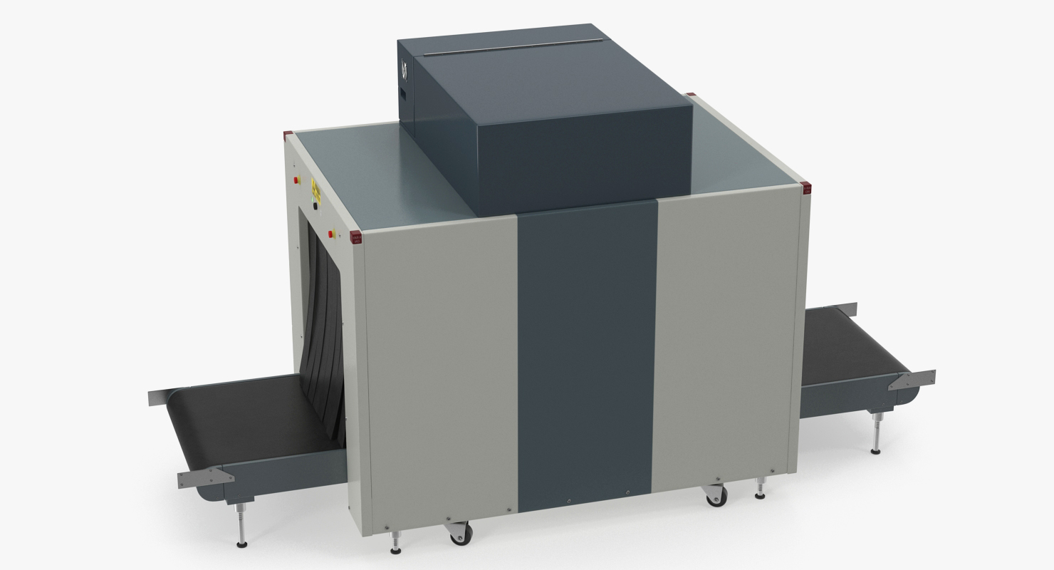3D Xray Luggage Scanner Machine model