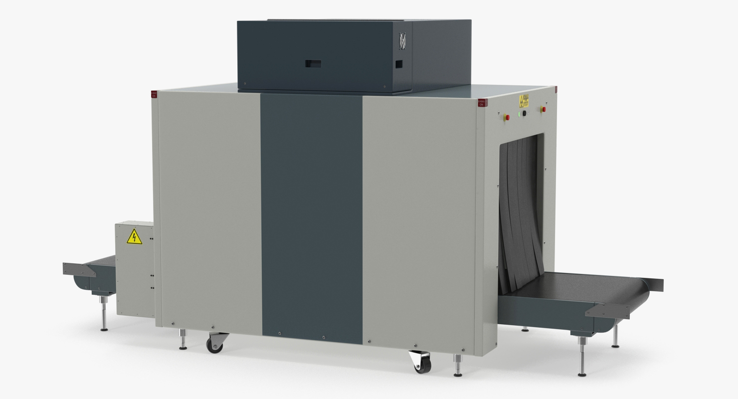 3D Xray Luggage Scanner Machine model