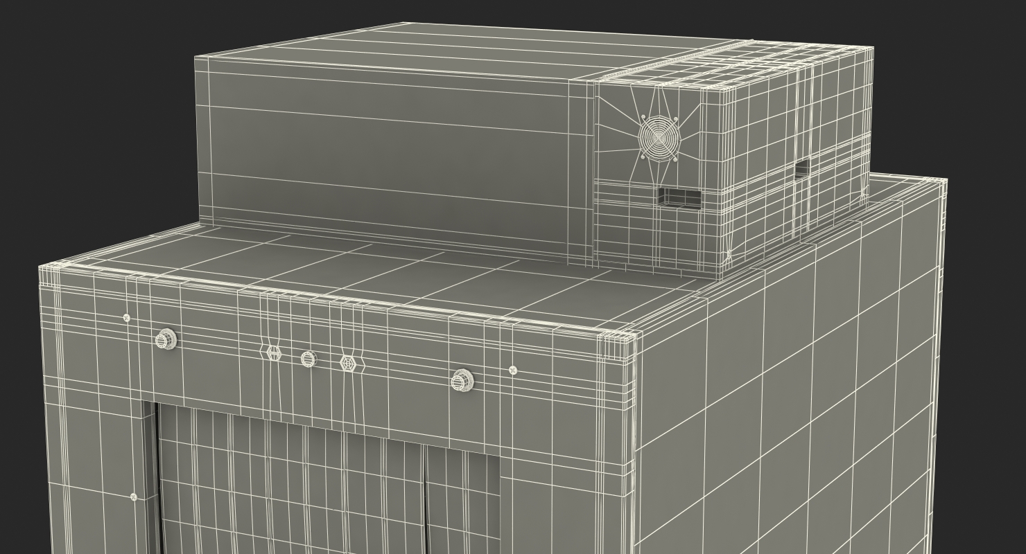 3D Xray Luggage Scanner Machine model