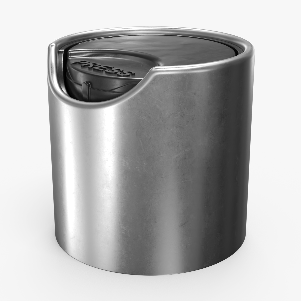 Disc Top Cap Closure 3D model preview