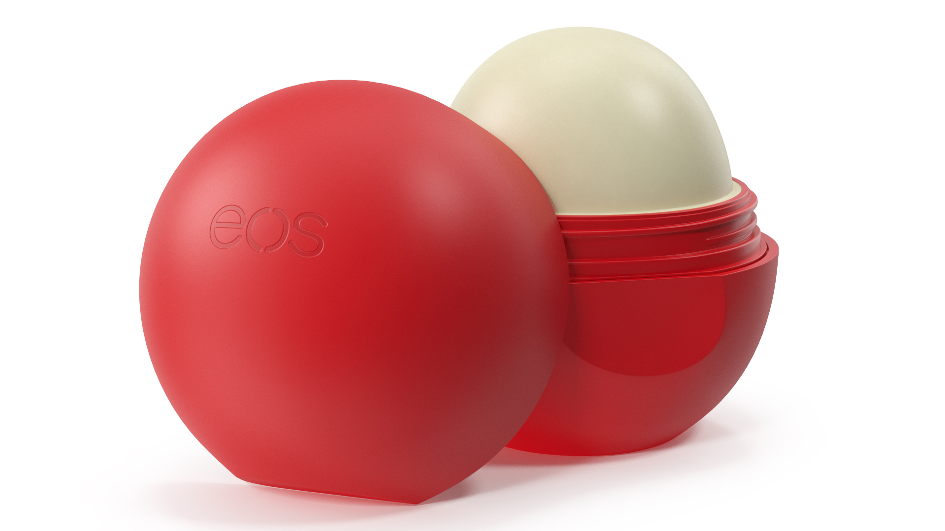 3D EOS Lip Moisturizer Red Open model