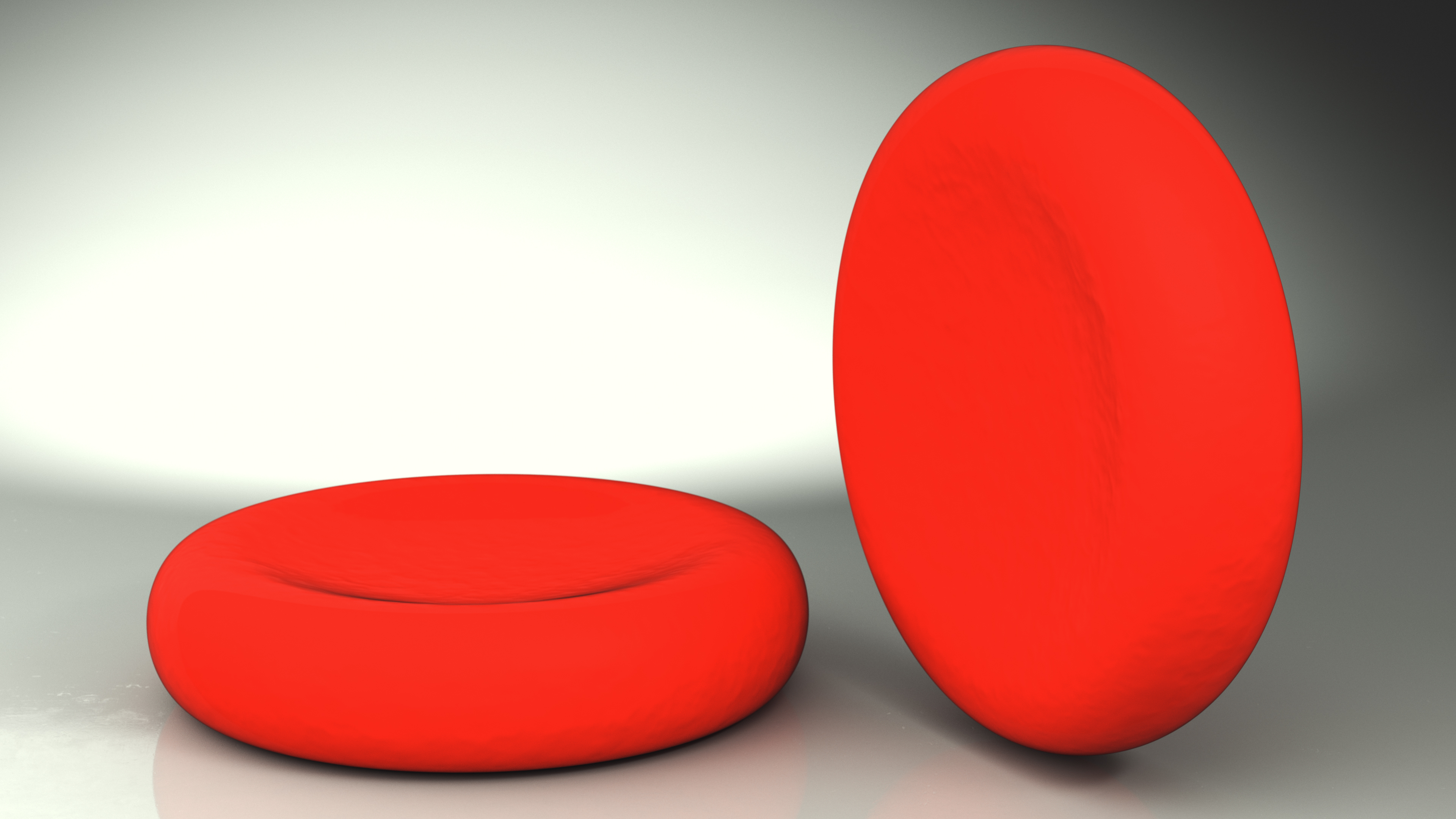 Erythrocyte Blood Cell 3D