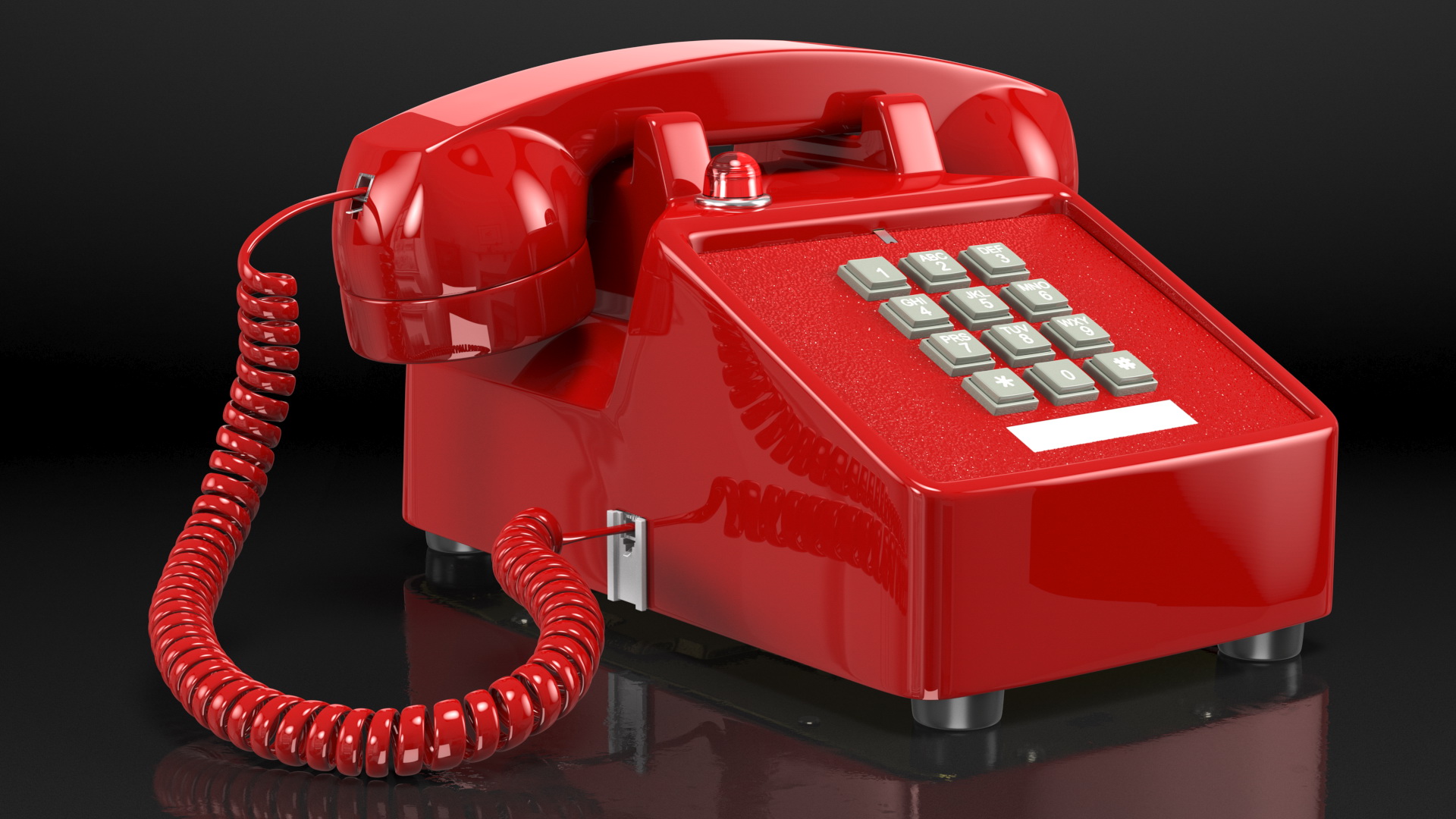 3D model Bittel Vintage Retro Telephone