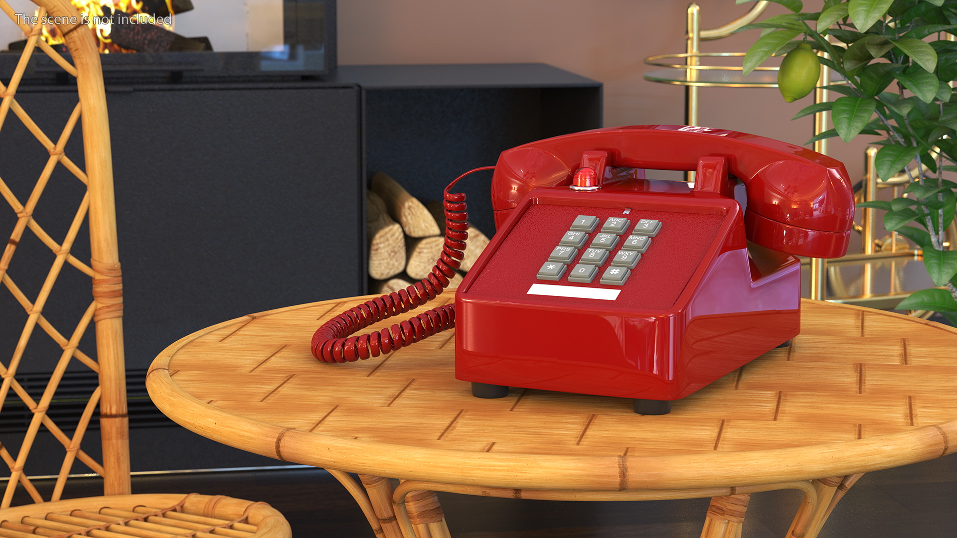 3D model Bittel Vintage Retro Telephone