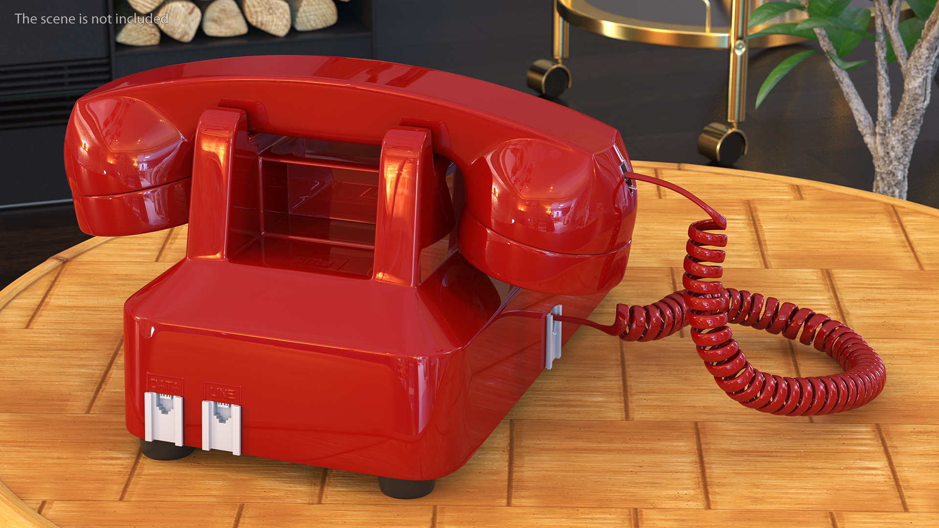 3D model Bittel Vintage Retro Telephone