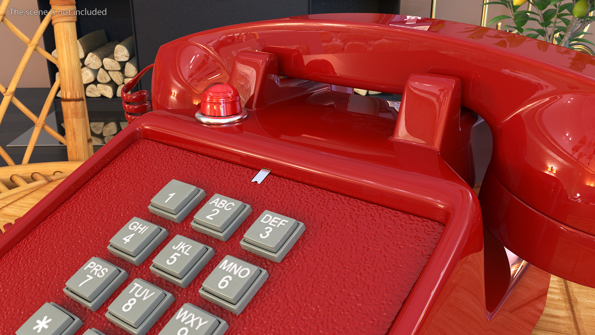 3D model Bittel Vintage Retro Telephone