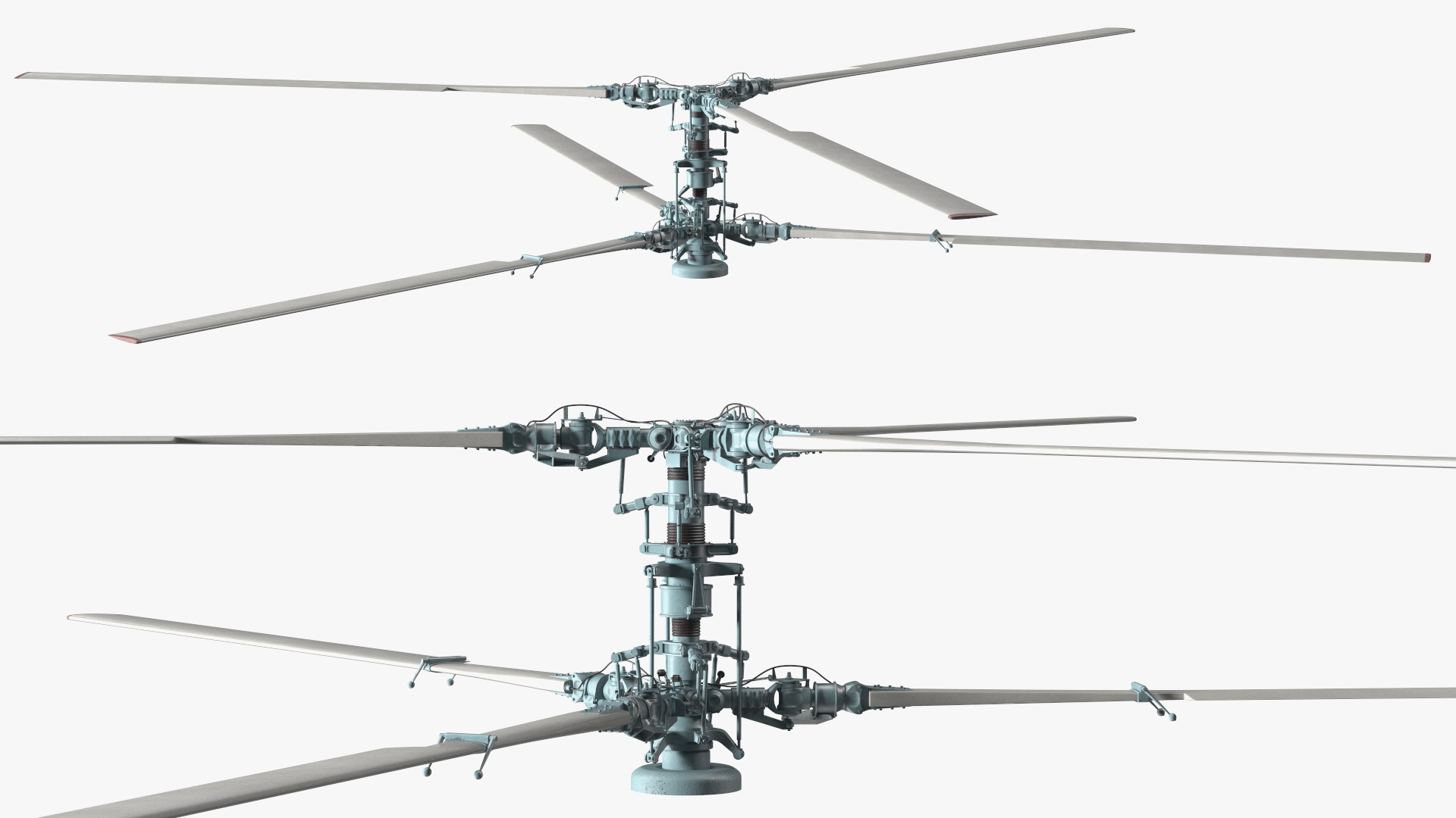 Coaxial Rotors 3D model