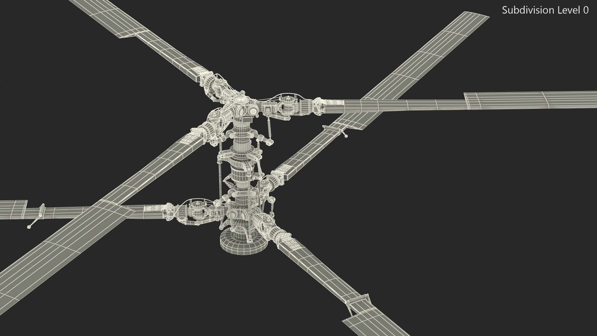 Coaxial Rotors 3D model