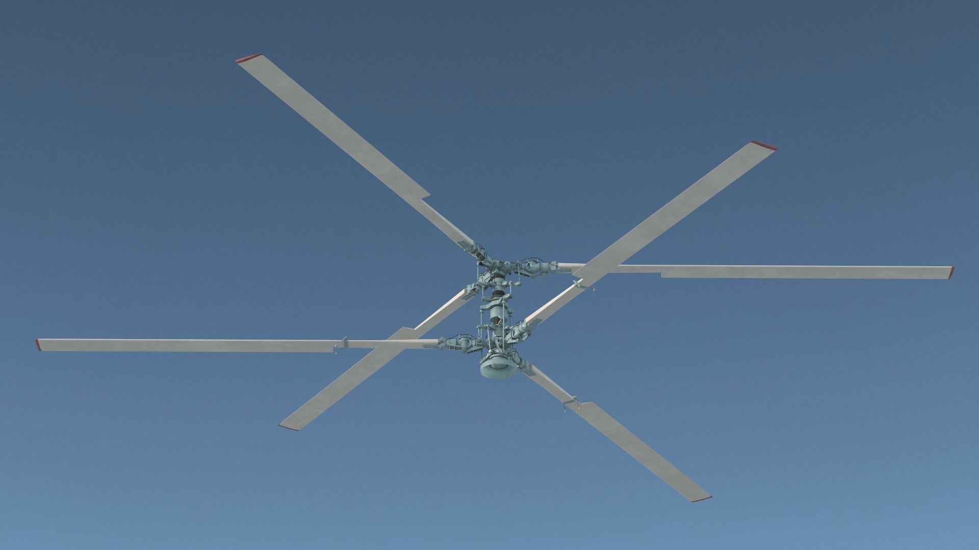 Coaxial Rotors 3D model