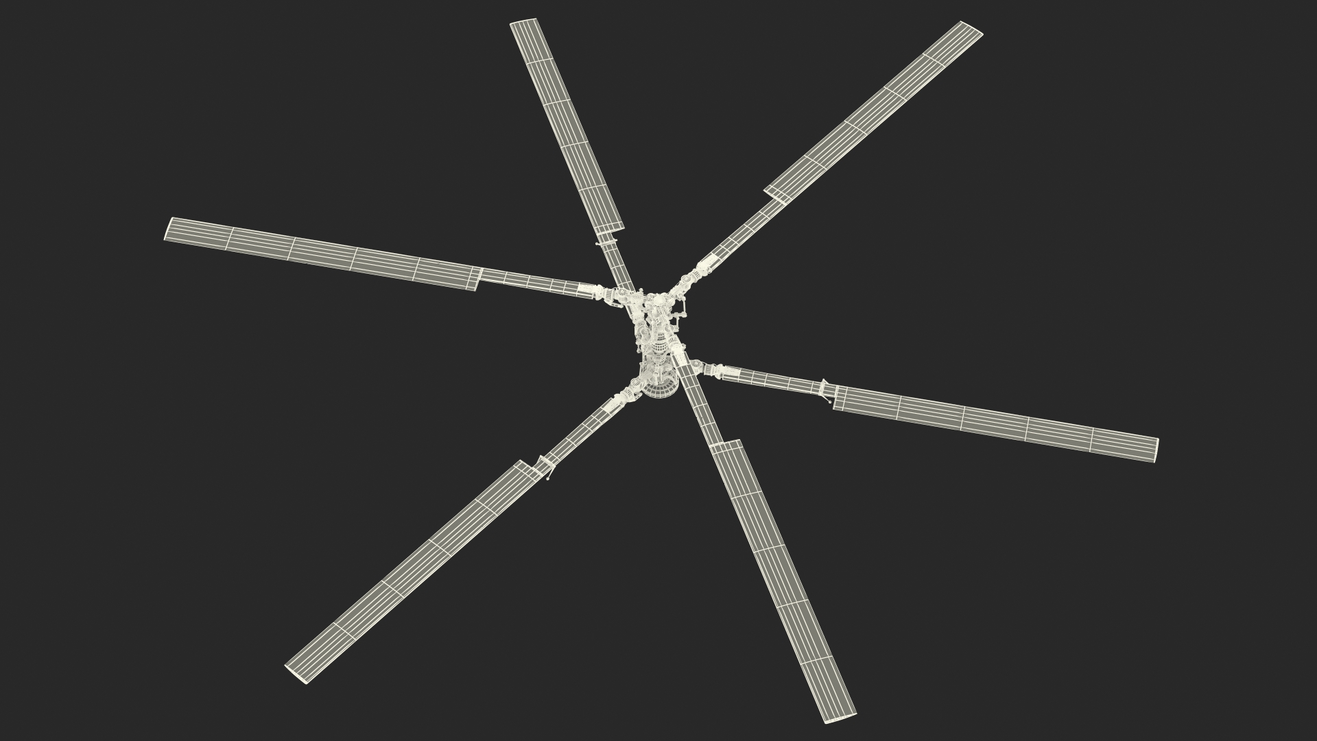 Coaxial Rotors 3D model