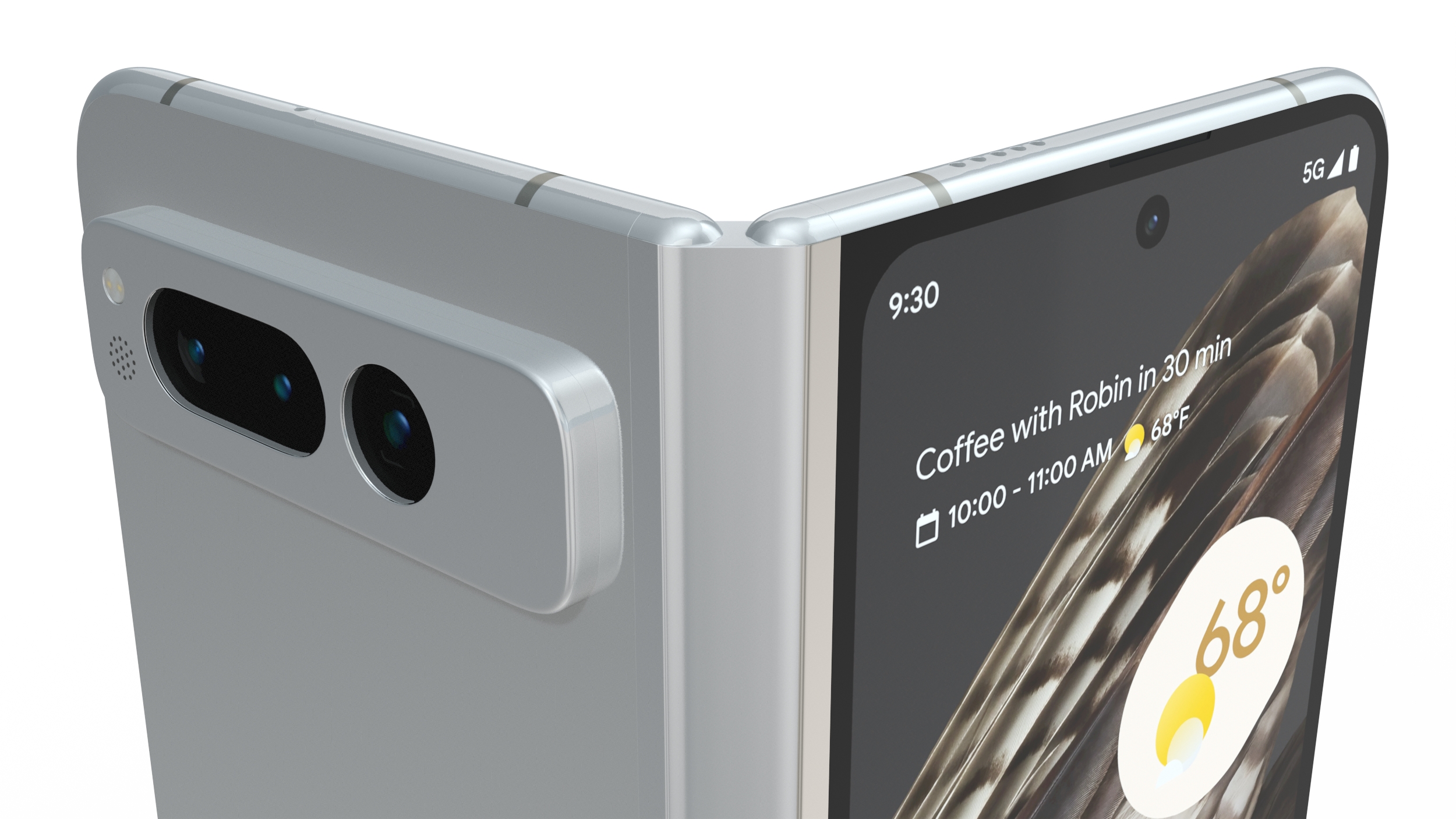 3D Foldable Android Smartphone Rigged for Cinema 4D model