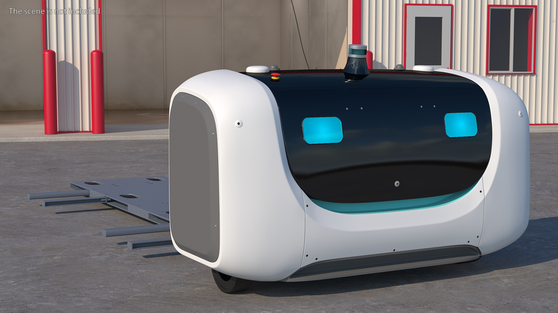 Valet Parking Robot 3D model