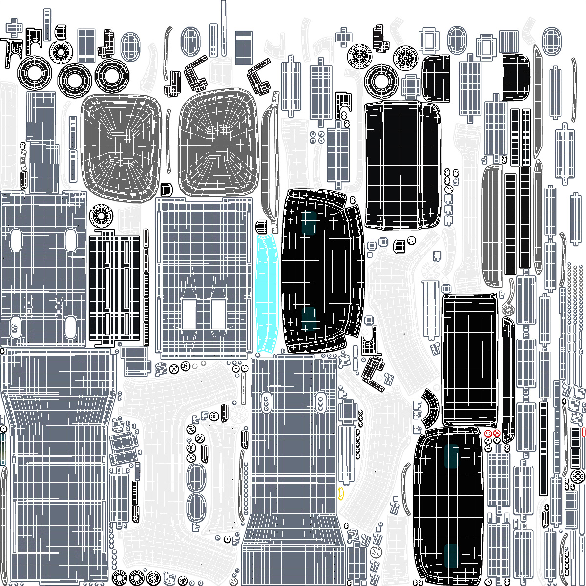 Valet Parking Robot 3D model