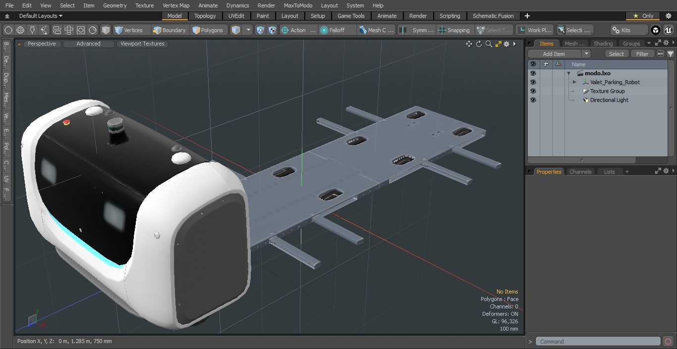 Valet Parking Robot 3D model