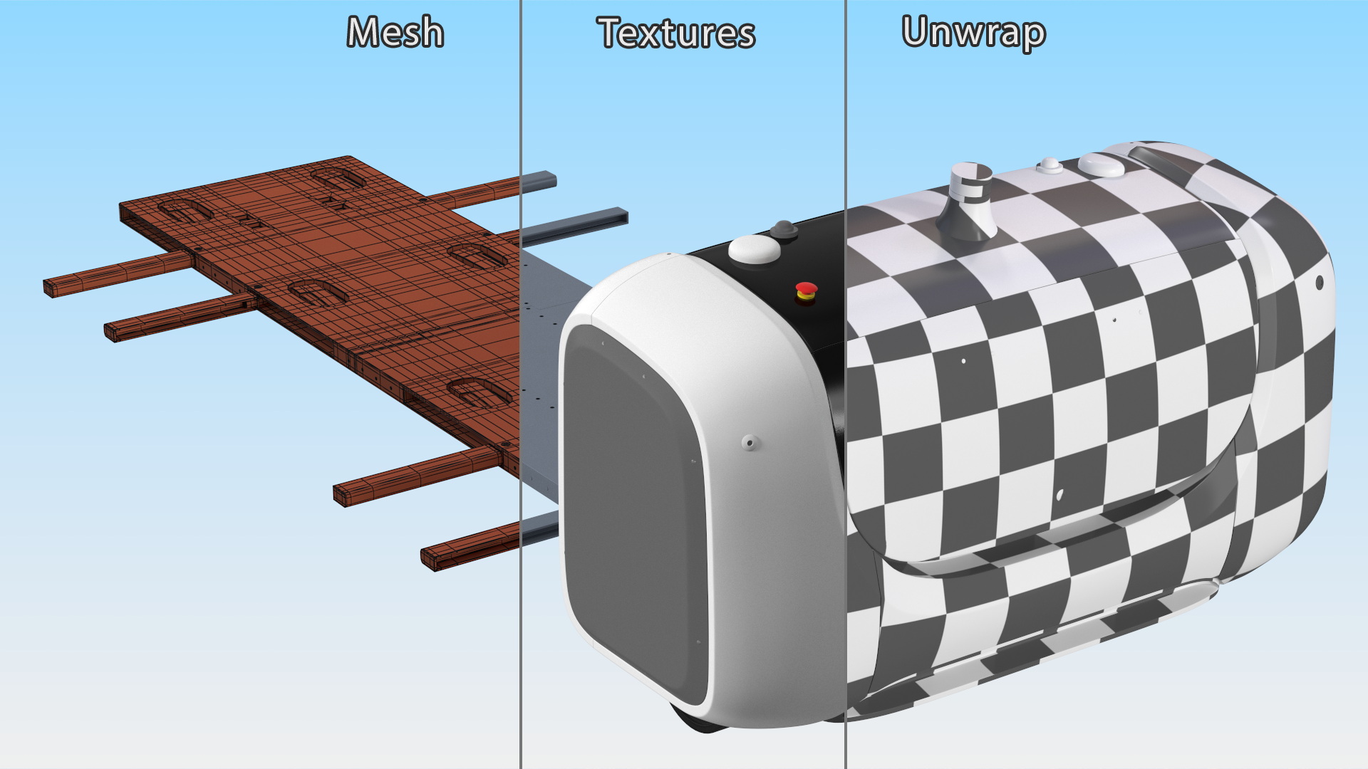 Valet Parking Robot 3D model