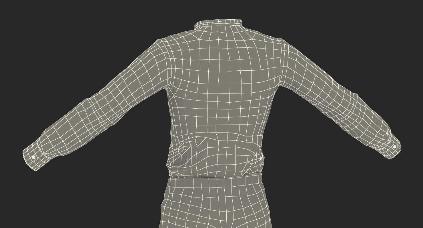 3D model Casual Men Clothes 5