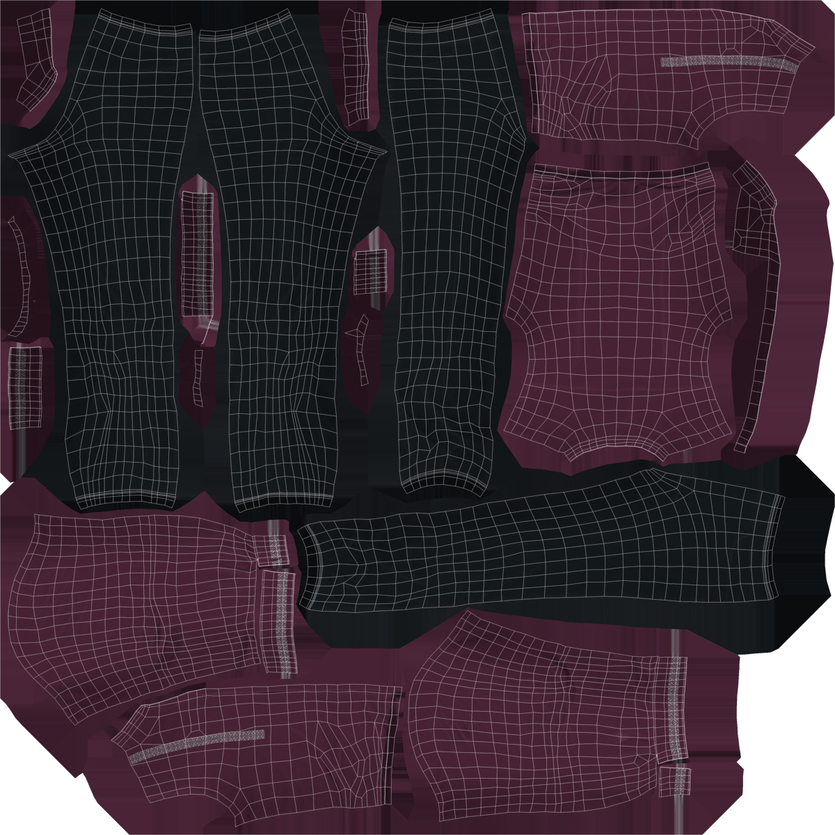 3D model Casual Men Clothes 5