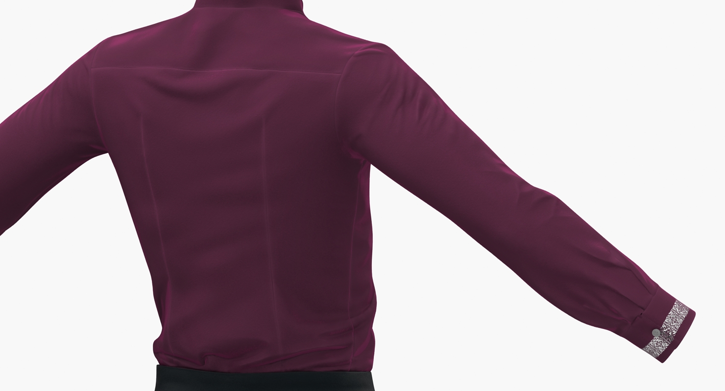 3D model Casual Men Clothes 5