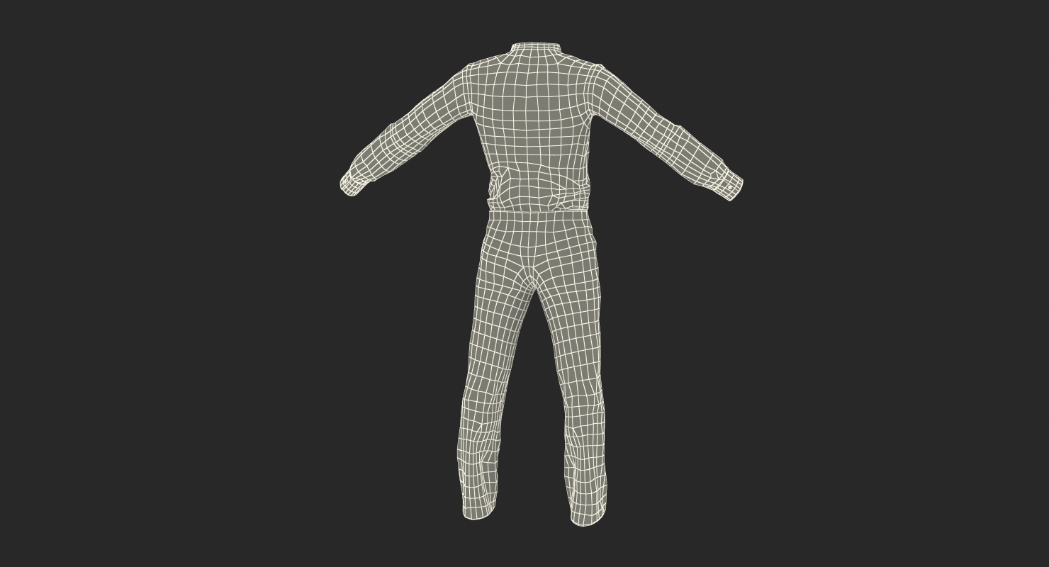3D model Casual Men Clothes 5