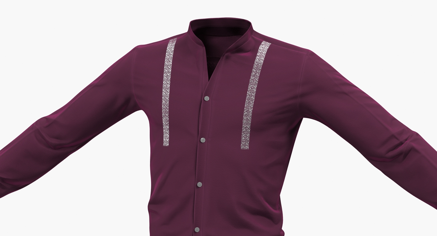 3D model Casual Men Clothes 5