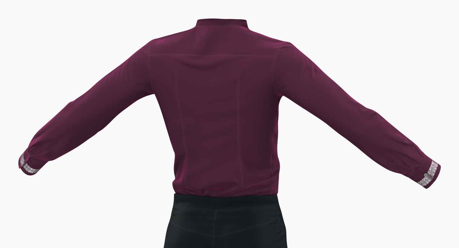 3D model Casual Men Clothes 5