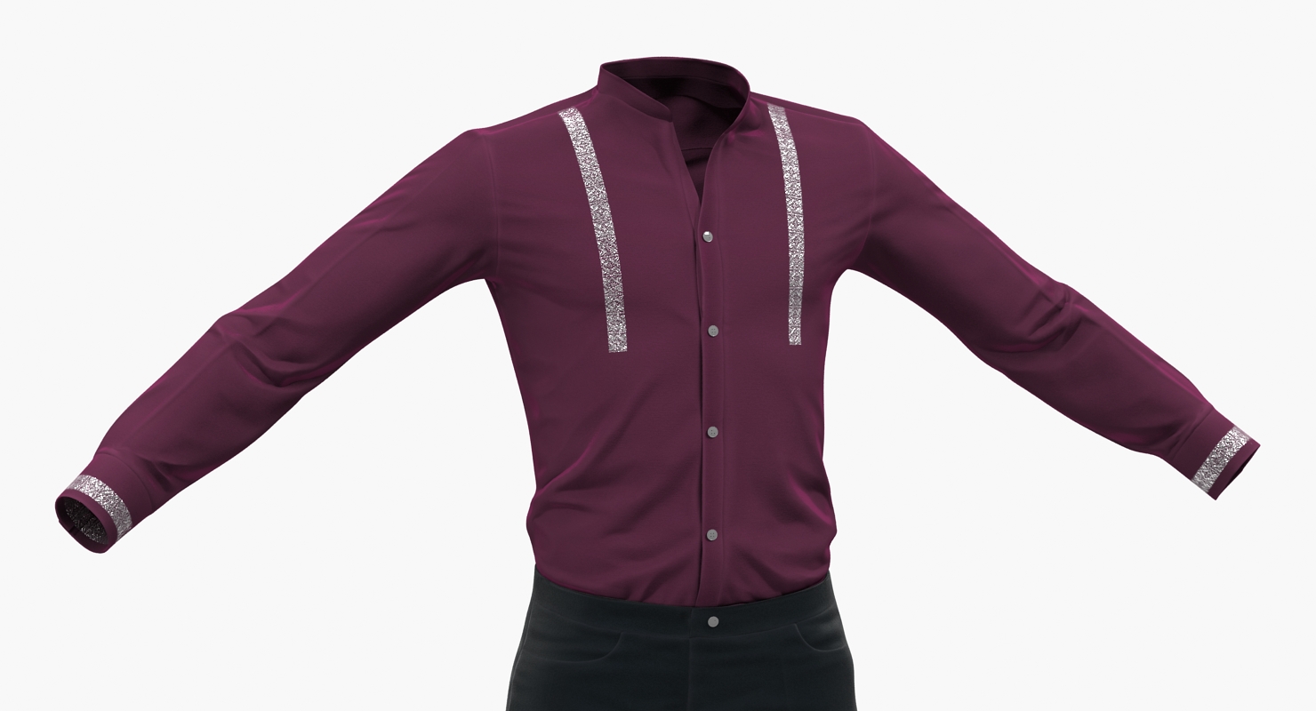 3D model Casual Men Clothes 5