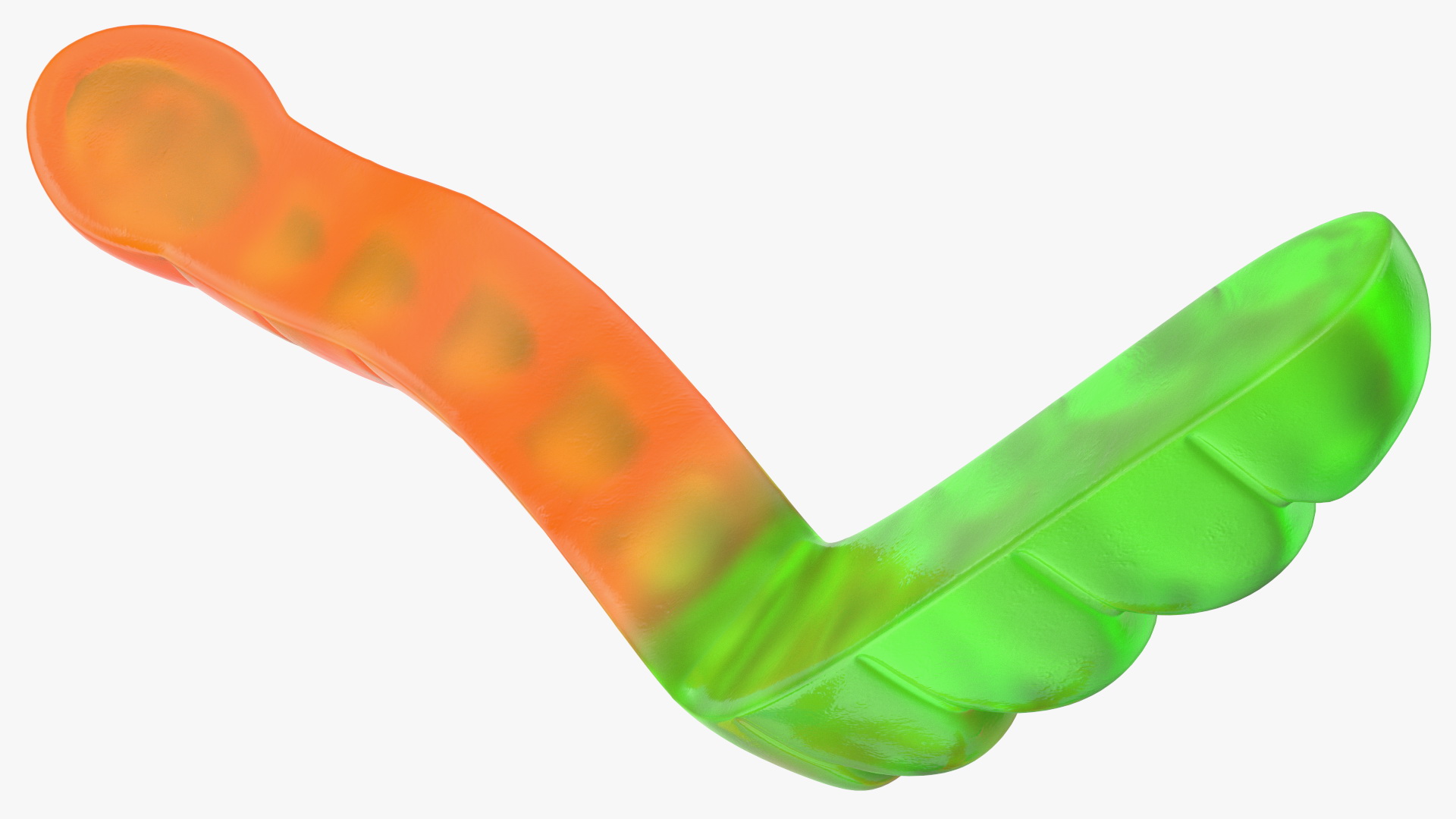 3D model Colorful Gummy Worms Pile