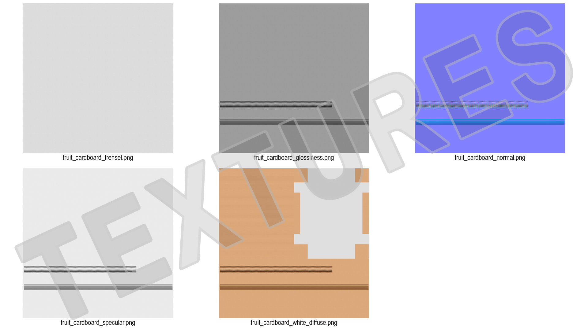 3D model Corrugated Tray Box for Vegetables And Fruits