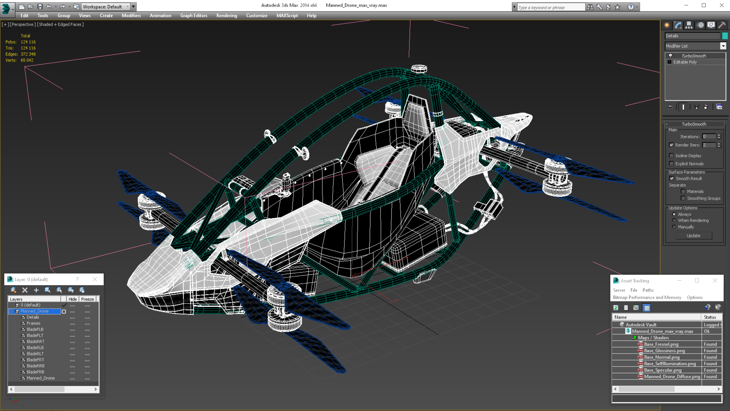 Manned Drone 3D