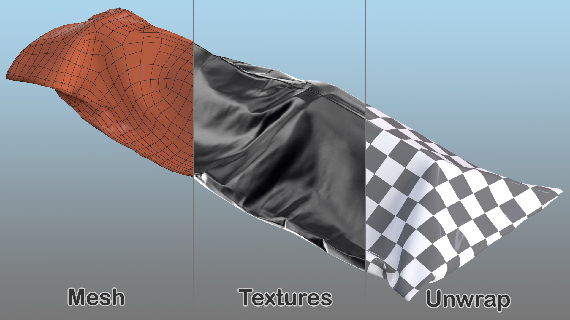 3D model Heavy Duty Human Remains Pouch
