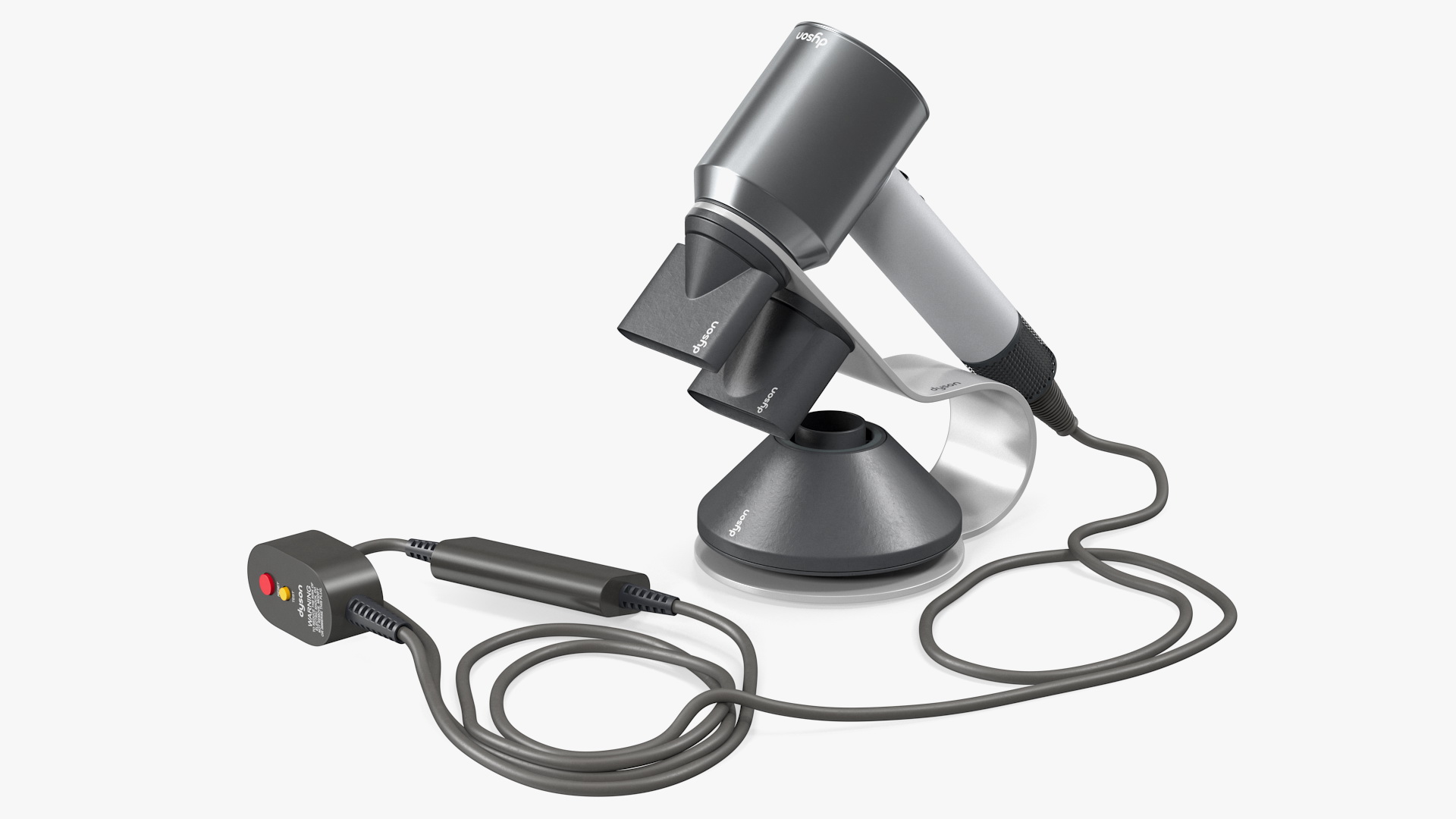 3D Dyson Hair Dryer Professional Edition with Stand model
