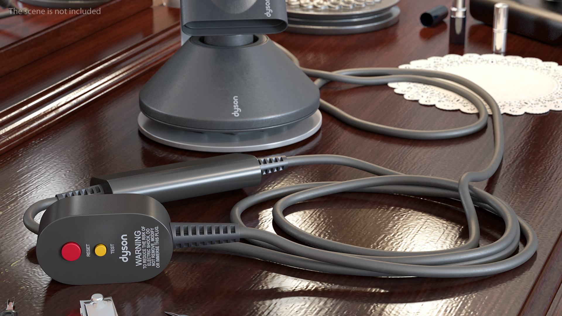 3D Dyson Hair Dryer Professional Edition with Stand model