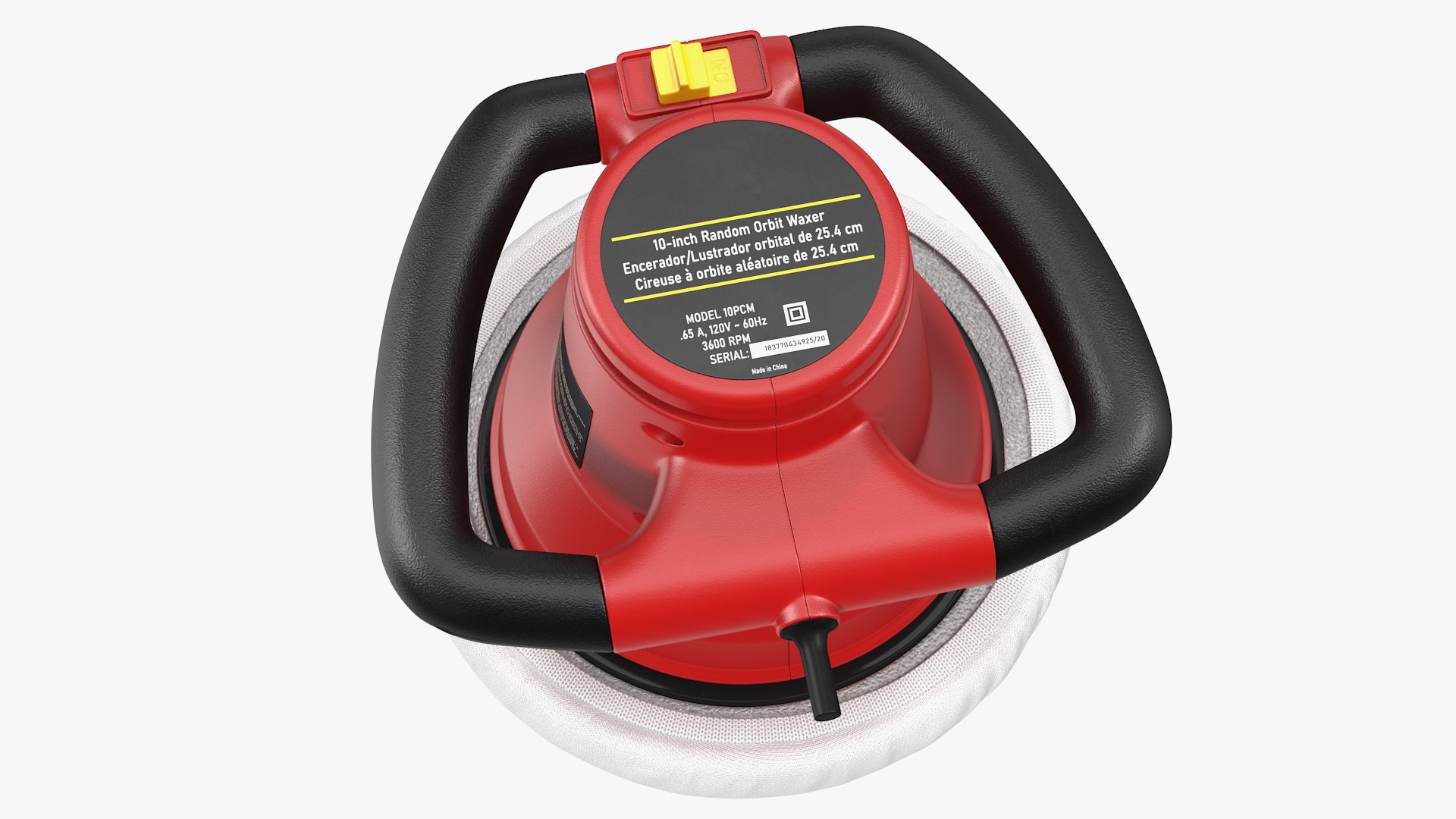 3D Car Waxer Polisher 10 Inch