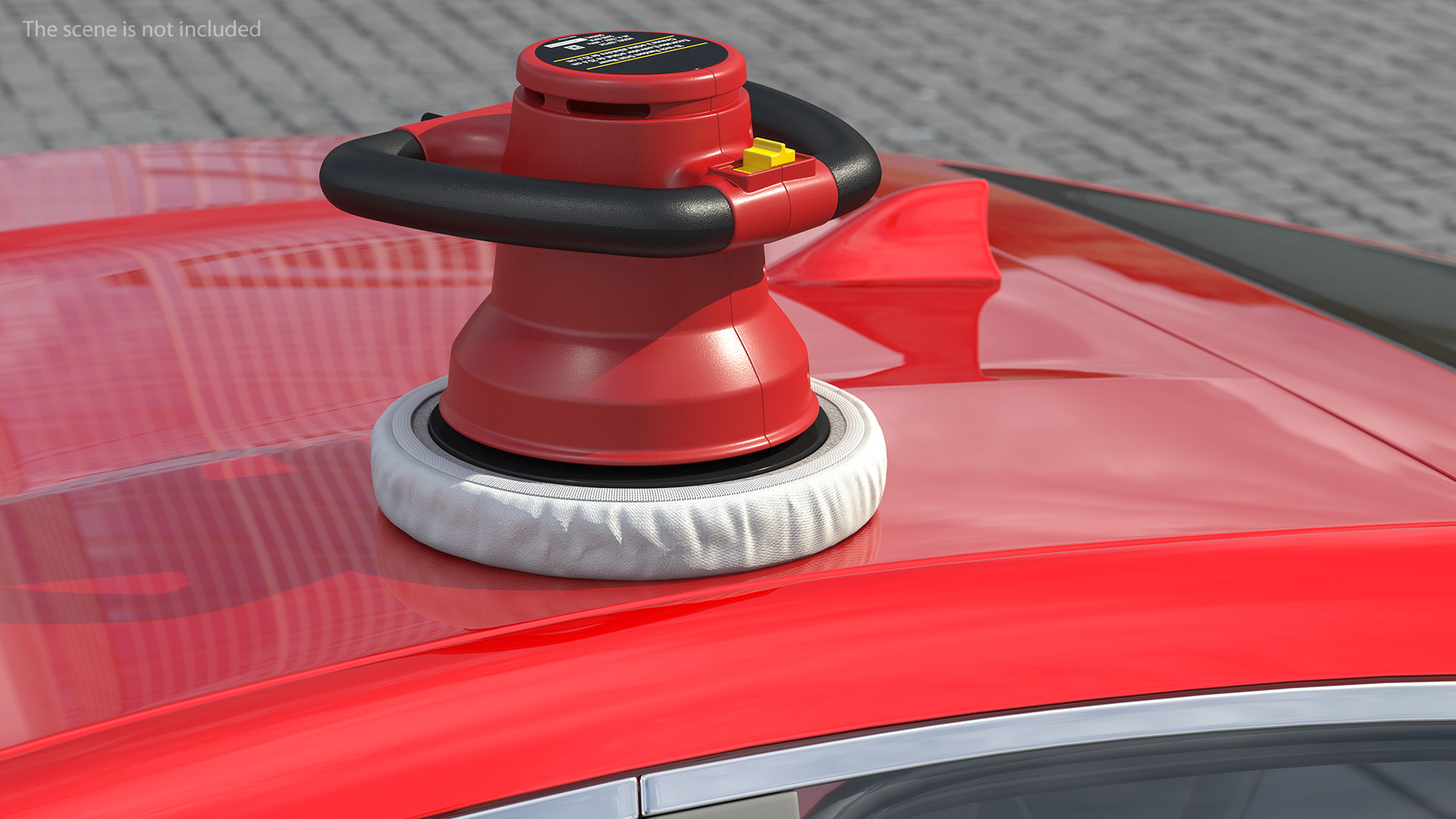 3D Car Waxer Polisher 10 Inch